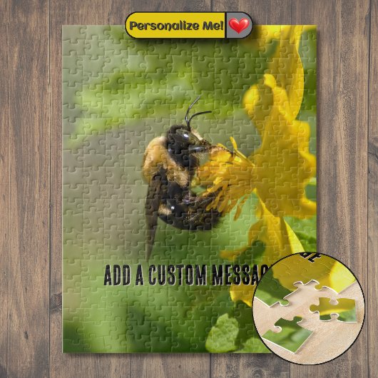 Puzzle Gros plan sur un bourdon