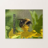 Puzzle Gros plan sur un bourdon (Horizontal)