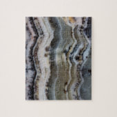 Puzzle Gros plan sur un Onyx Silver Lace (Vertical)