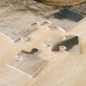 Puzzle Grosse corne Mouton rire (Côté)