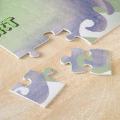 Puzzle Grosse infirmière au coeur vert (Côté)