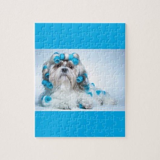 Puzzle Grossissement des chiens