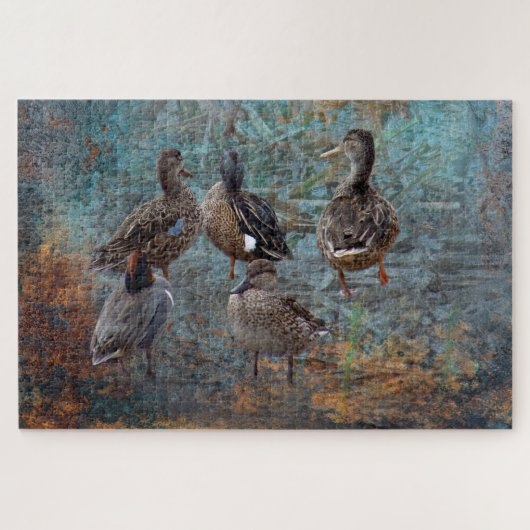 Puzzle groupe de canards 2mar jigsaw (Horizontal)