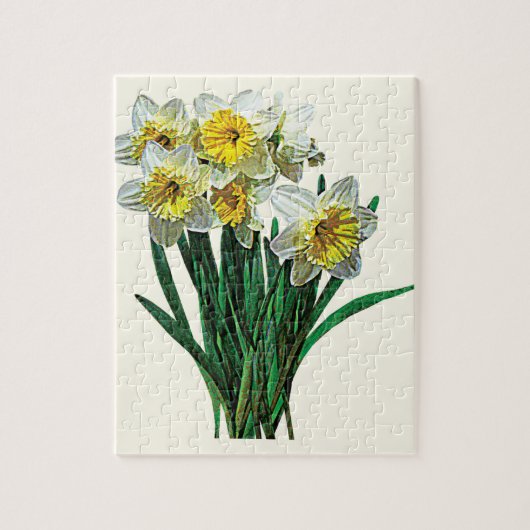 Puzzle Groupe de jonquilles blanches (Vertical)