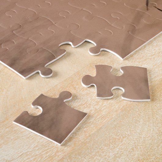 Puzzle Groupe d'oies des neiges migratrices (Côté)