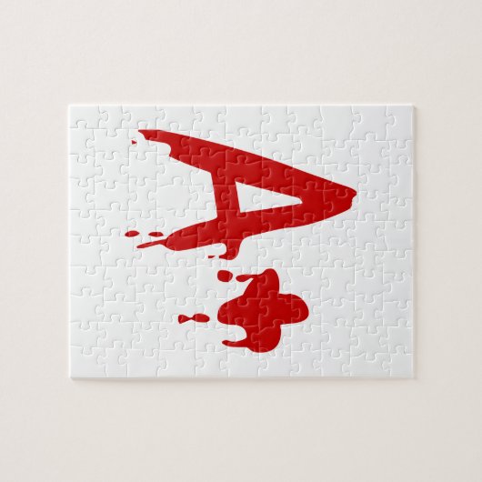 Puzzle Groupe sanguin A+ Positif #Hôpital d'horreur (Horizontal)