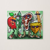 Puzzle Groupes alimentaires (Horizontal)