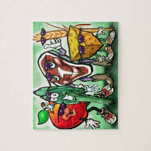 Puzzle Groupes alimentaires (Vertical)