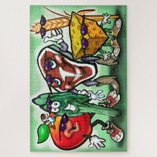 Puzzle Groupes alimentaires (Vertical)