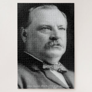 Puzzle Grover Cleveland 22e président des États-Unis.