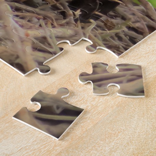 Puzzle Grue de Sandhill et chick mignon (Côté)