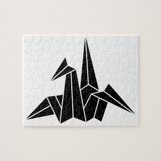 Puzzle Grue en papier (Horizontal)