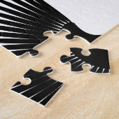 Puzzle Grue gracieuse : Motif d'oiseaux orientaux (Côté)