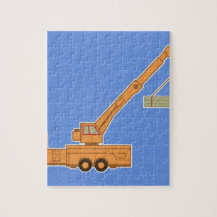 Puzzle Grue lourde d'équipement de transport