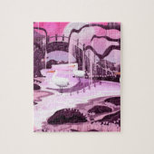 Puzzle Grues dans le jardin coréen (Vertical)