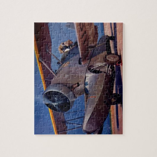 Puzzle Grumman F-2, 1939 (Vertical)