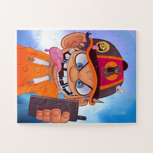 Puzzle Grumpy Kid (Horizontal)