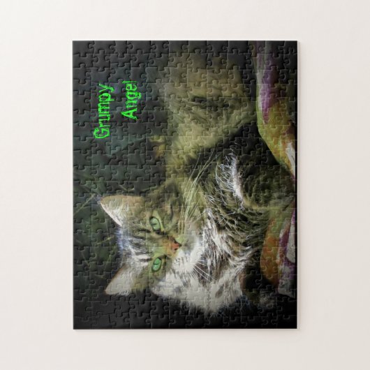 Puzzle Grumpy sur flanelle (Vertical)