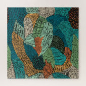 Puzzle Grunge Abstrait : Conception Motif transparente. (Horizontal)