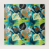 Puzzle Grunge Abstrait : Surface Robuste Sans Fil. (Vertical)