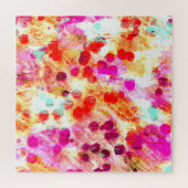 Puzzle Grunge couleur point texture arrière - plan (Horizontal)