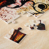 Puzzle Grunge rose clair Plaza (Côté)