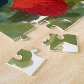 Puzzle GSP Delivering Valentine's Red Roses (Côté)