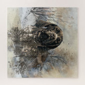 Puzzle GSP, pointeur allemand à courte portée (Horizontal)