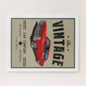 Puzzle GTO Vintage-Américain (Horizontal)