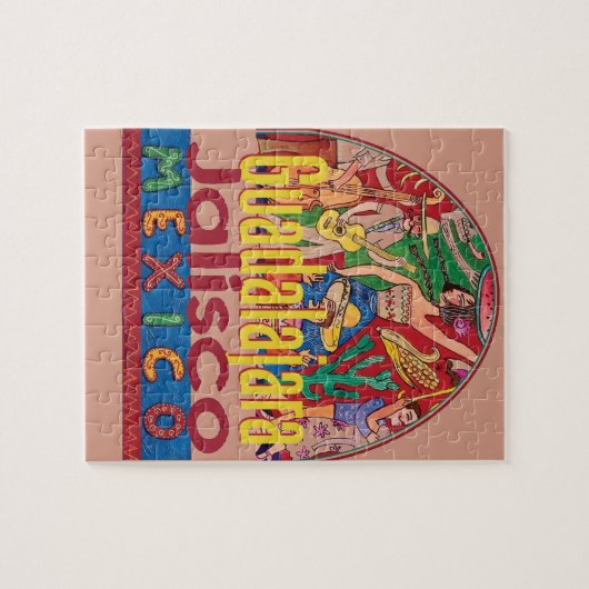 Puzzle GUADALAJARA Mexique (Horizontal)