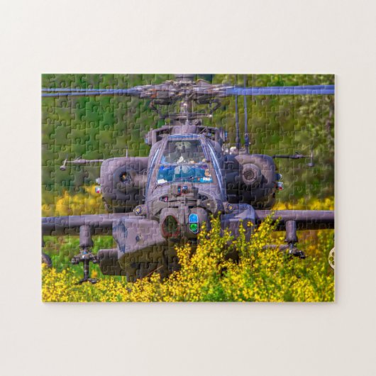 Puzzle GUARDIAN APACHE AH-64E (11x14 POUCES) (Horizontal)