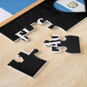 Puzzle Guatemala Drapeau & Guatemala Pays / Guatemala (Côté)