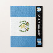 Puzzle Guatemala Drapeau & Guatemala Pays / Guatemala (Vertical)
