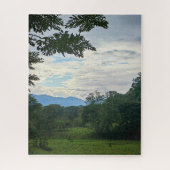 Puzzle Guatemala Highlands: Green Fields and Mountains (Vertical)