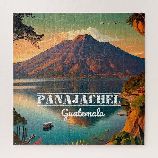 Puzzle Guatemala Panajachel | Voyager Vintage (Vertical)