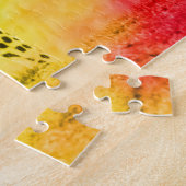 Puzzle Guépard d'arc-en-ciel (Côté)