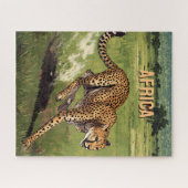 Puzzle Guépard Retro Africa Scénique (Horizontal)