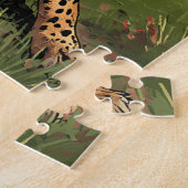 Puzzle Guépard Retro Africa Scénique (Côté)