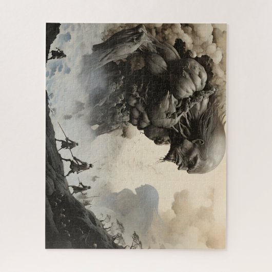 Puzzle Guerre épopée de Titan (Vertical)
