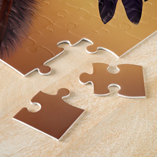 Puzzle Guerrier amérindien unique (Côté)