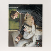 Puzzle Guerrier blessé (par Elisabeth Jerichau-Baumann) (Vertical)