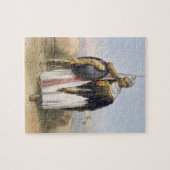 Puzzle Guerrier d'Amhara, Ethiopie, illustration de ' (Horizontal)