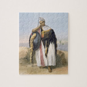 Puzzle Guerrier d'Amhara, Ethiopie, illustration de '