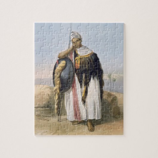 Puzzle Guerrier d'Amhara, Ethiopie, illustration de ' (Vertical)