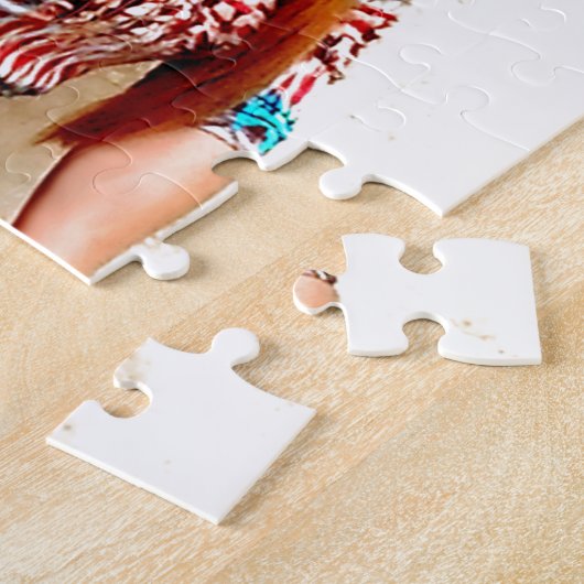 Puzzle Guerrier indien (Côté)