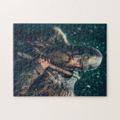 Puzzle Guerrier Viking en tenue authentique (Horizontal)