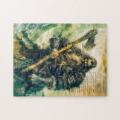 Puzzle Guerrier Viking Fier en Armure (Horizontal)
