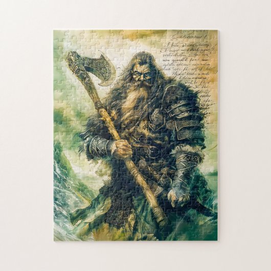 Puzzle Guerrier Viking Fier en Armure (Vertical)