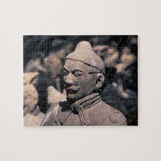 Puzzle Guerriers en terre cuite dans le tombeau de l'empe (Horizontal)