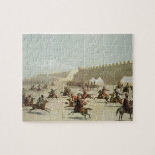 Puzzle Guerriers kurdes et tatars chez Sadar Abbat,